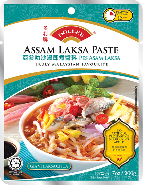 Dollee Assam Laksa (Buy 4 Get 1 Free Promo Pack)