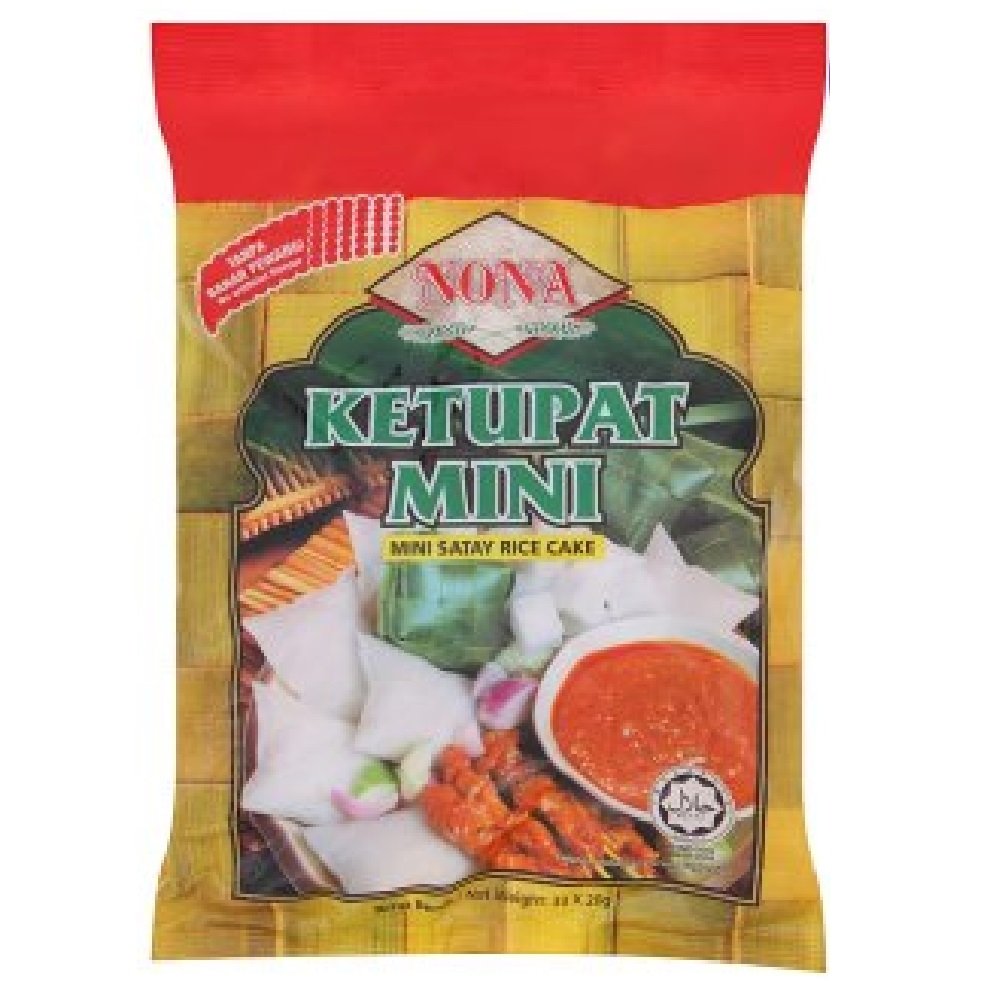 Nona Ketupat Mini Satay Rice Cake 30 x 20g