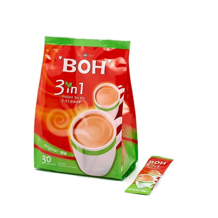 Boh Tea 3 in 1 Original Teh Tarik (30 sachets X 20g)