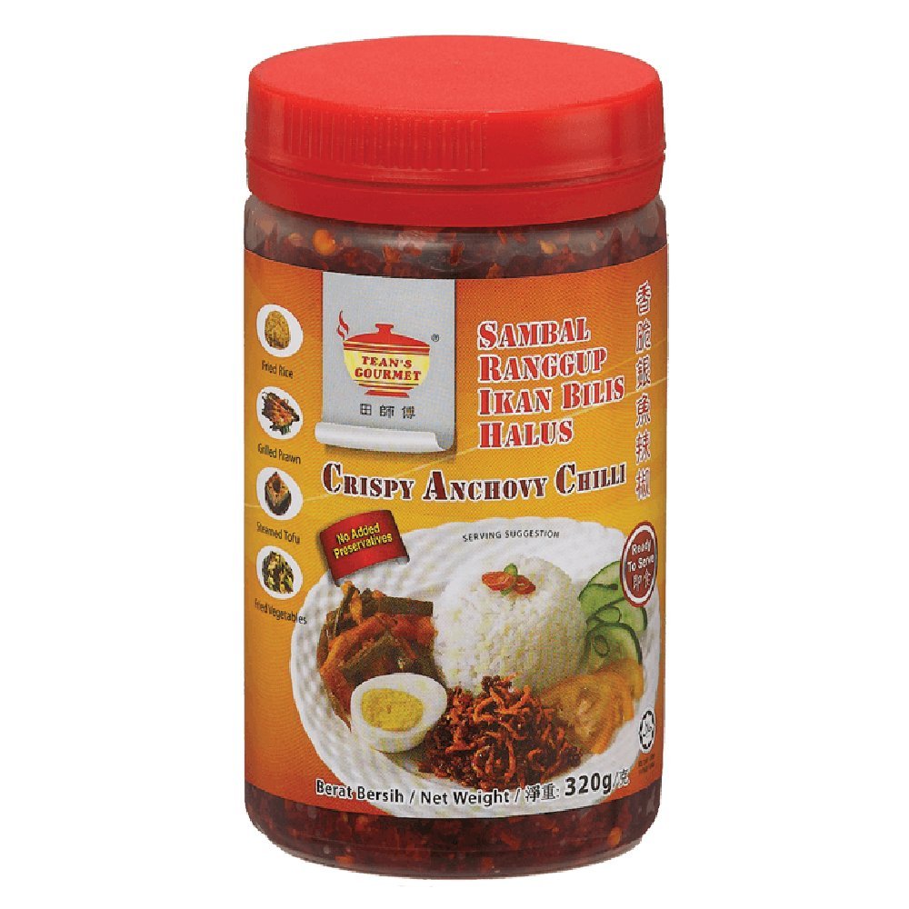 Tean's Gourmet Crispy Anchovy Chili (11.oz)