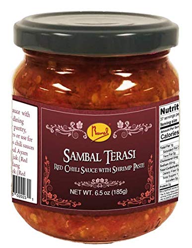 Runul Sambal Terasi (Red Chili Sauce with Shrimp Paste) 6.5 oz